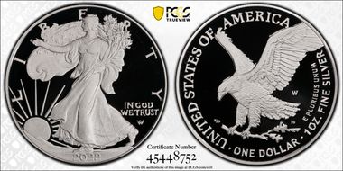 2022-W  $1 Silver Eagle PR70DCAM