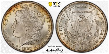 1881-CC $1 MS67