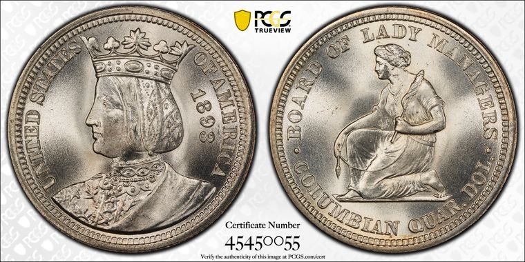 Cert 45450055 - Coin Image