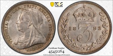 1893 3D S-3942 Old Head MS63