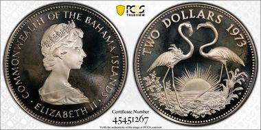 1973-FM $2 PR68DCAM