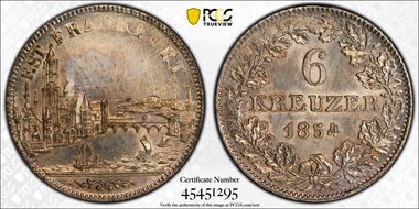 1854 6 Kr KM-350 City View N1