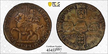 1690 Crown S-6578 Gun Money N1