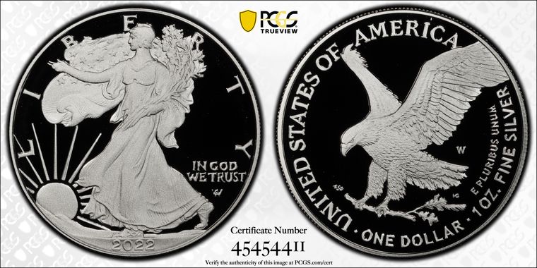 Cert 45454411 - Coin Image