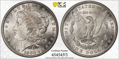 1880-O $1 MS63+