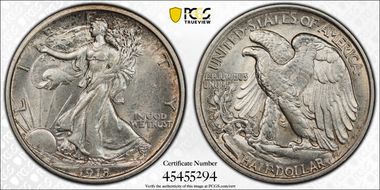 1918-D 50C AU58
