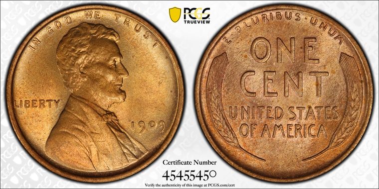 Cert 45455450 - Coin Image