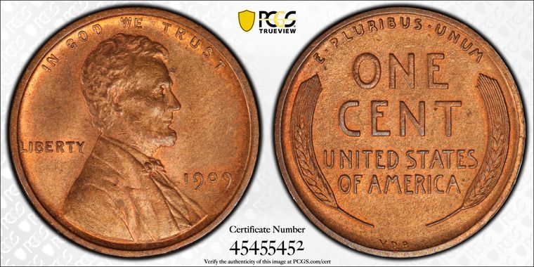 Cert 45455452 - Coin Image