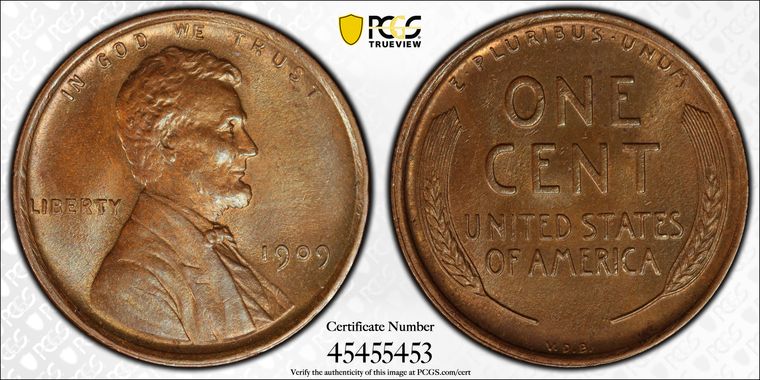 Cert 45455453 - Coin Image