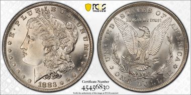 1883-O $1 MS66+
