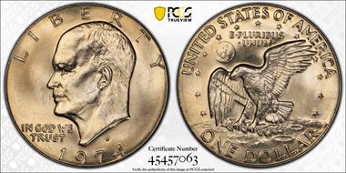 1974-D $1 MS65