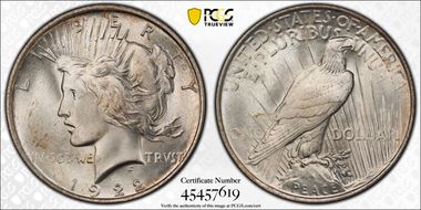 1922 $1 MS66+