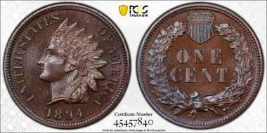 1894 1C PR65BN