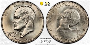 1976 $1 Type 1 MS63