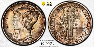 1939-D/D 10C RPM, FS-501 MS65FB