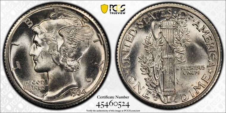 Cert 45460524 - Coin Image