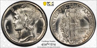 1934-D/D 10C RPM, FS-501 MS65