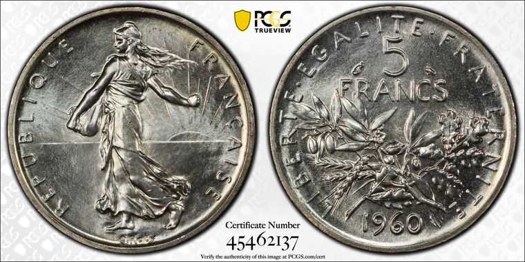 Cert 45462137 - Coin Image