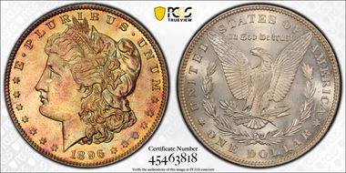 1896 $1 MS64