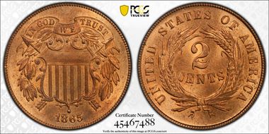 1865 2C RPD FS-1301 MS66RD