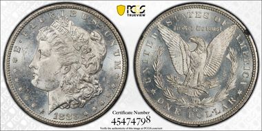 1883-CC $1 GSA Hoard MS62