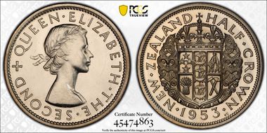 1953 1/2 Cr PR65