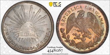 1904-Cn MH Peso KM-409 MS63