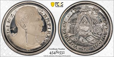 1995 10 Lem X#1.2 Ag P/E PR69DCAM