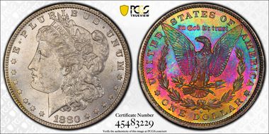 1880-O $1 MS62
