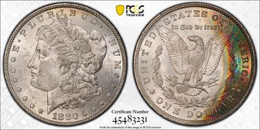1880-O $1 MS61