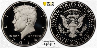 2014-P 50C Silver 50th Anniversary Set PR68DCAM