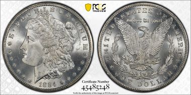 1884-CC $1 MS65+