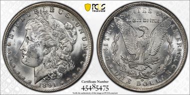 1891-O $1 MS63