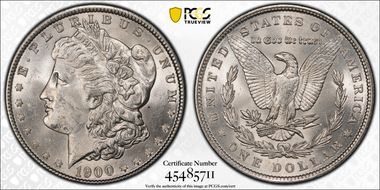 1900 $1 MS63