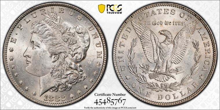 Cert 45485767 - Coin Image