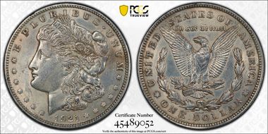1921 $1 Morgan N1