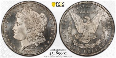 1880-S $1 MS68