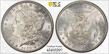 1902-S $1 MS64