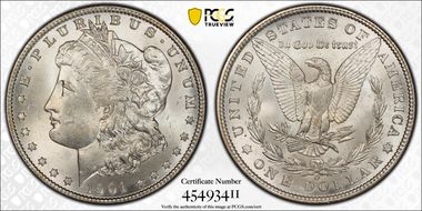 1901-O $1 MS66