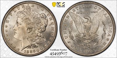 1886-O $1 MS64