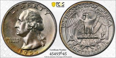 1955-D 25C MS66+