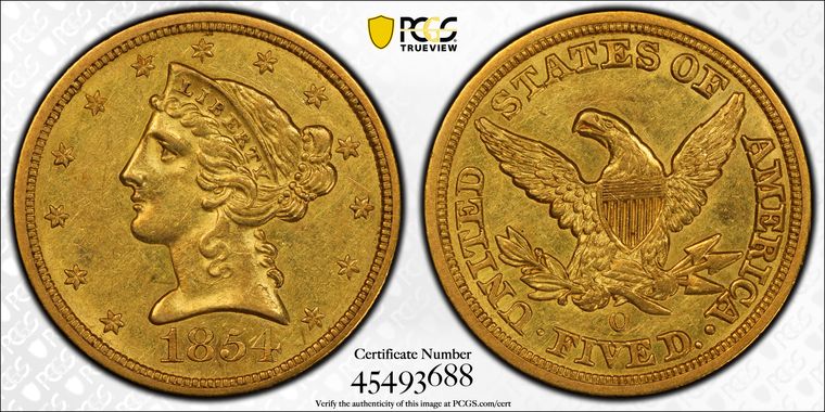 Cert 45493688 - Coin Image