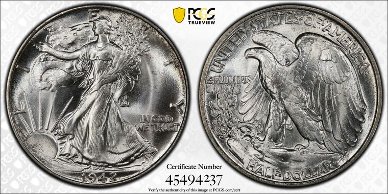 Cert 45494237 - Coin Image