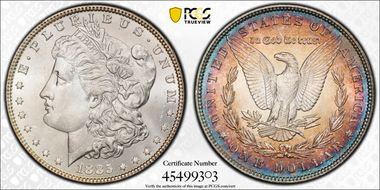 1885 $1 MS63