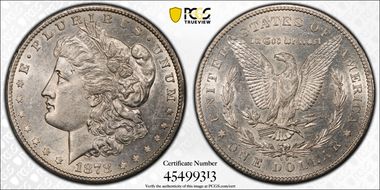 1878-CC $1 AU55