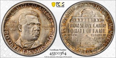 1946 50C Booker T. Washington MS62
