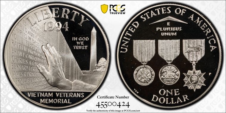 Cert 45500424 - Coin Image