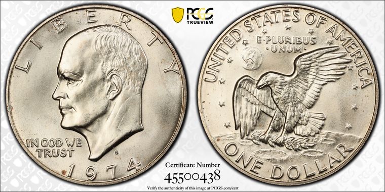 Cert 45500438 - Coin Image