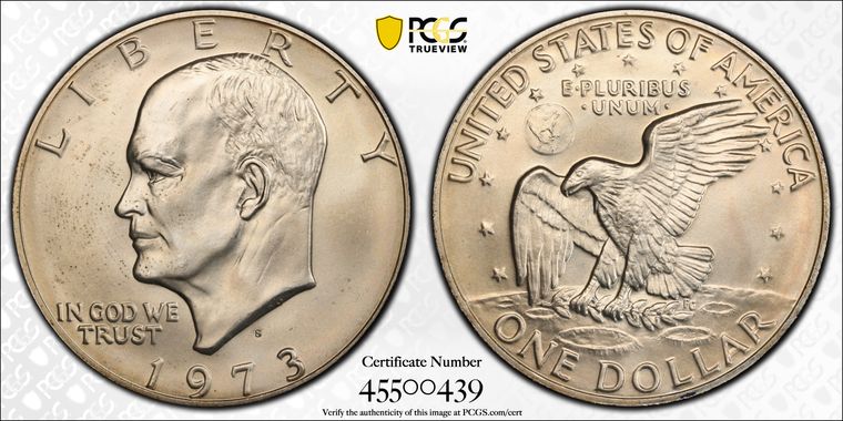 Cert 45500439 - Coin Image