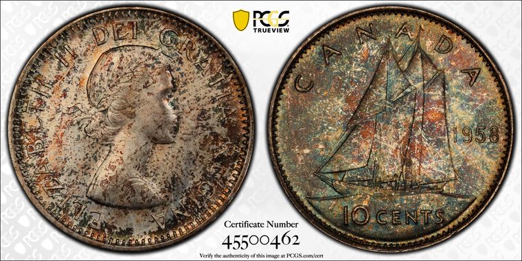 Cert 45500462 - Coin Image